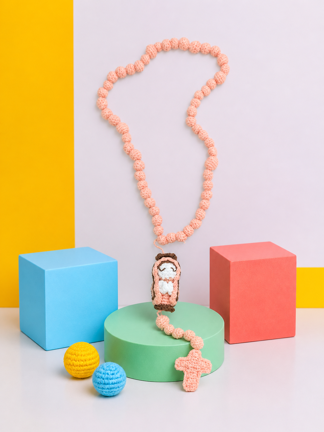 Ter&ccedil;o em amigurumi artesanal